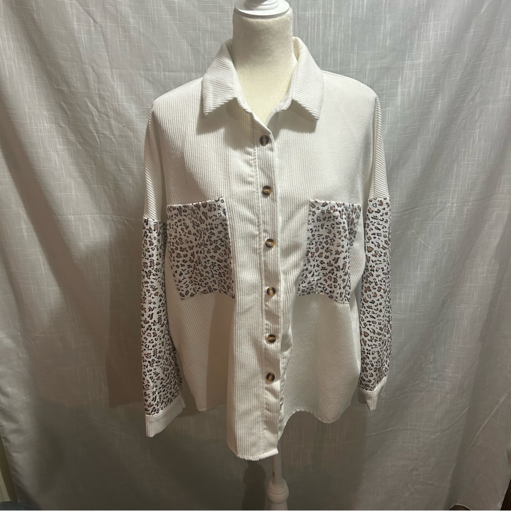 Oversize shacket L - Picture 2 of 3